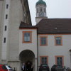 der Eingang vom Leonrodplatz